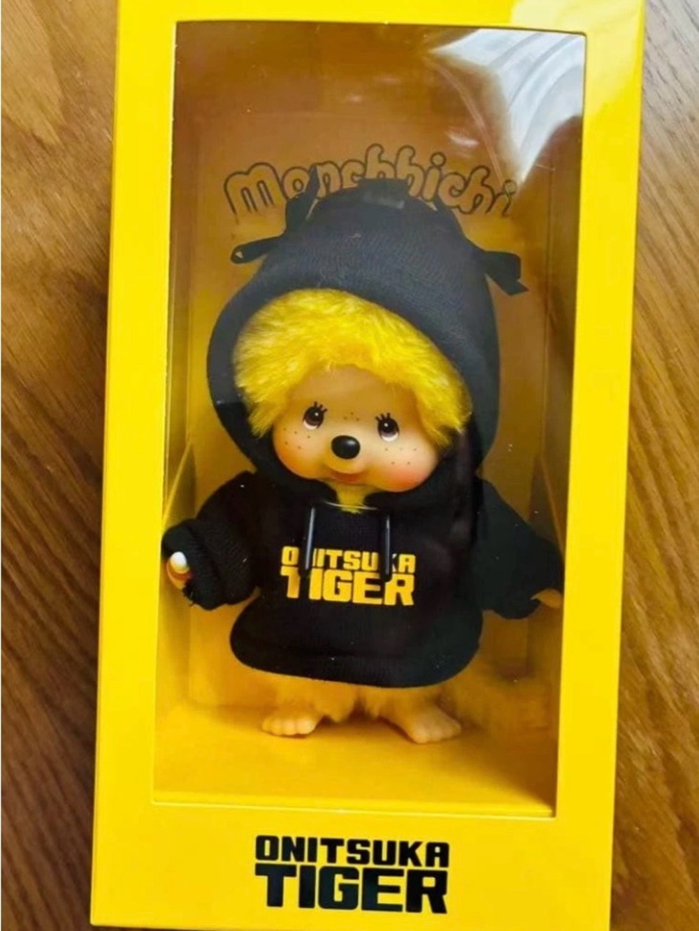 Onitsuka Tiger by Asics Monchhichi Plush Doll in Yellow and Black
